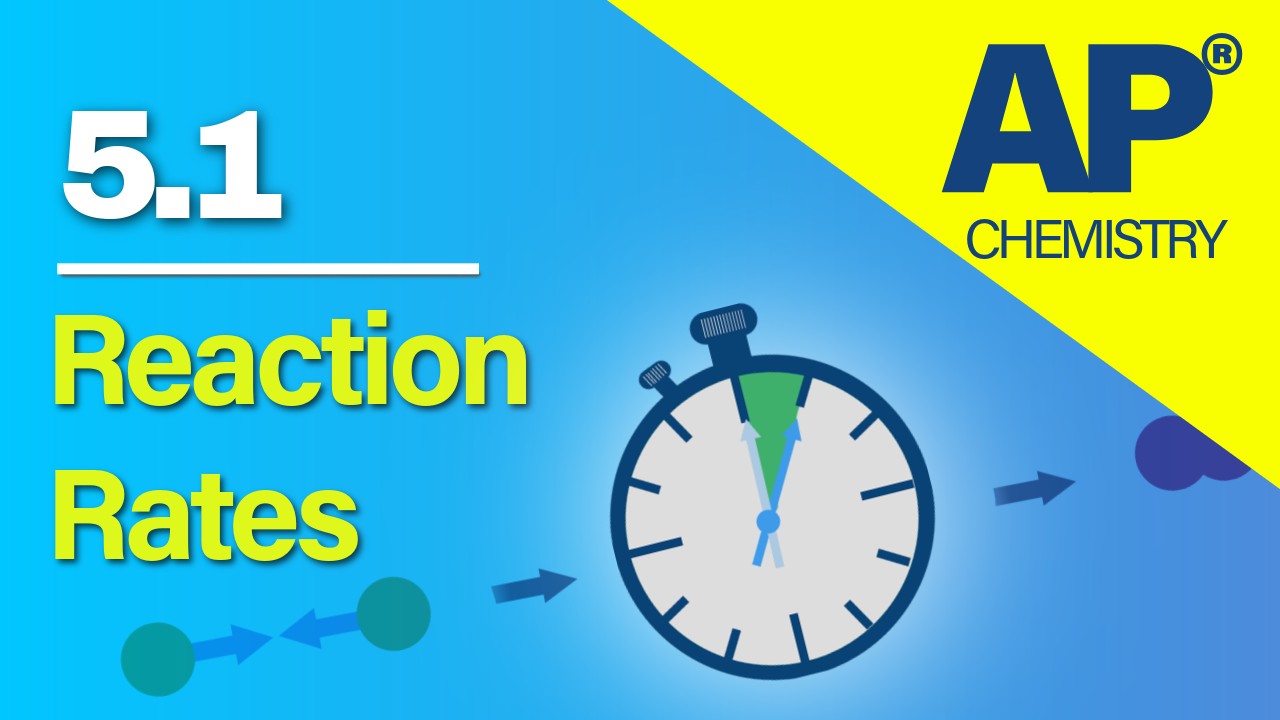 Thumbnail for AP Chemistry 5.1 Reaction Rates video lesson