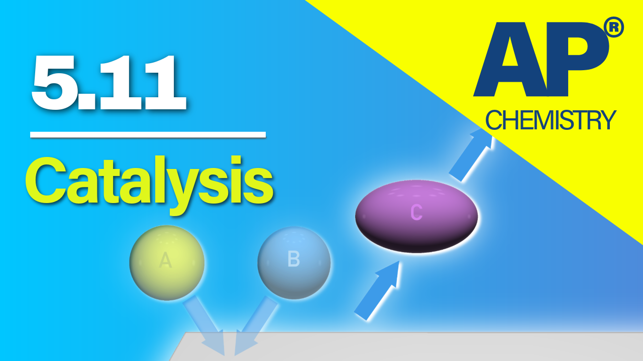 Thumbnail for AP Chemistry 5.11 Catalysis video lesson