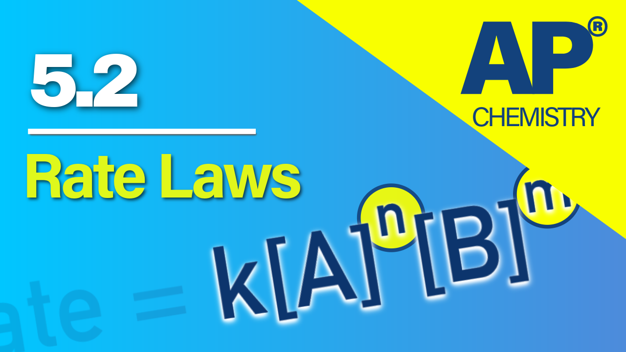 Thumbnail for AP Chemistry 5.2 Introduction to Rate Law video lesson