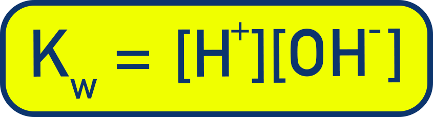 NCERT 11 Chemistry expression for ionic product of water Kw = [H+][OH−].